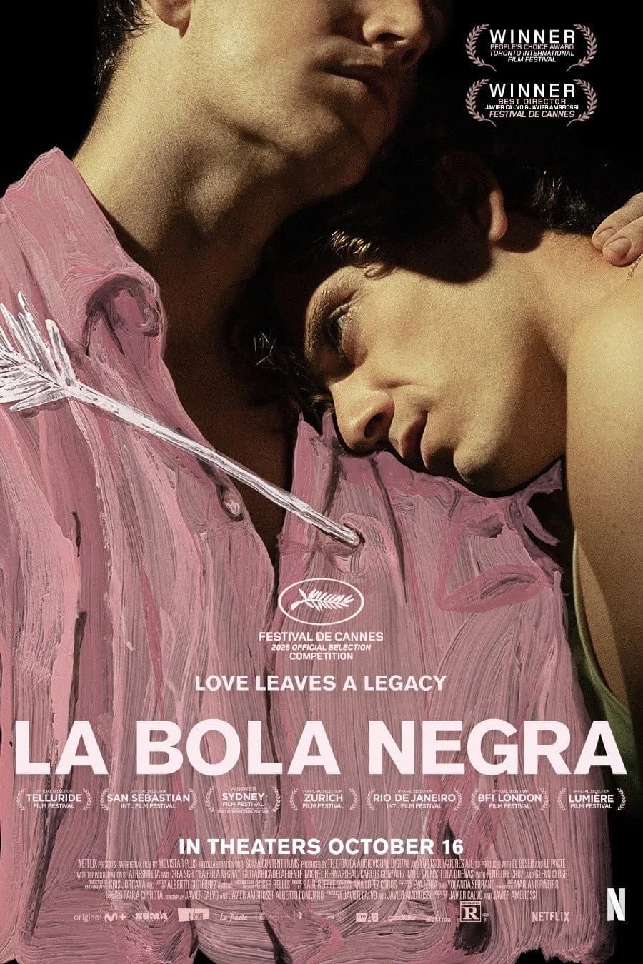 La bola negra Poster