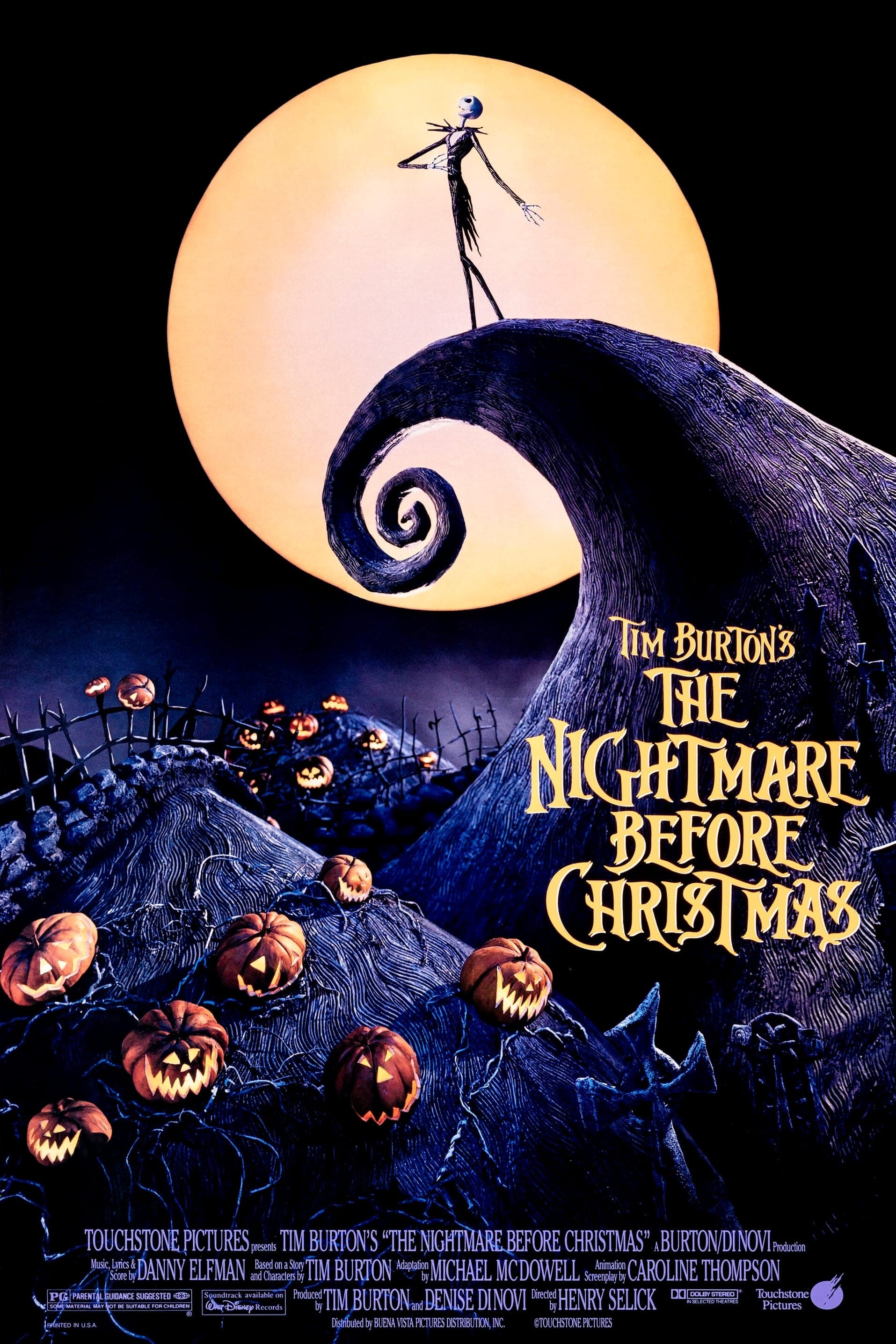 The Nightmare Before Christmas Poster